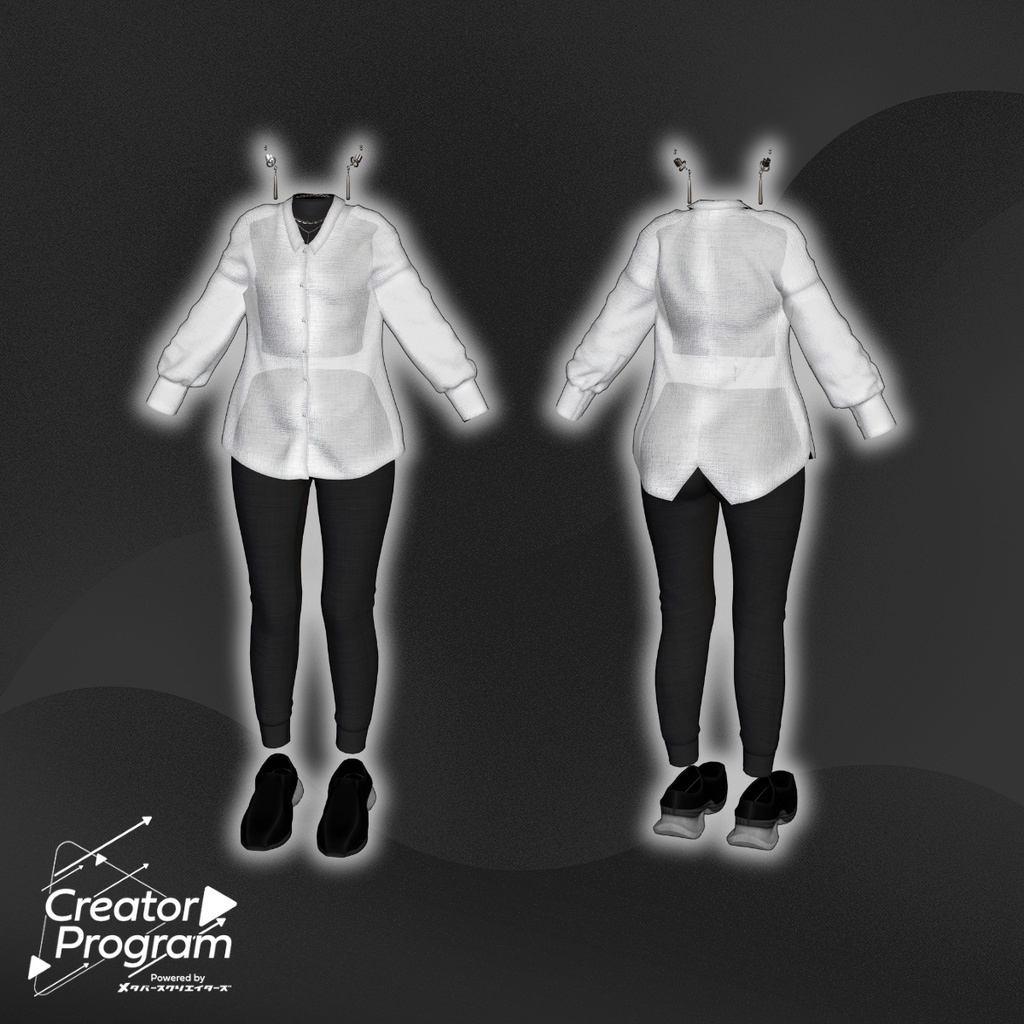 See-through Shirt - VRChat Women's Clothing / CP32