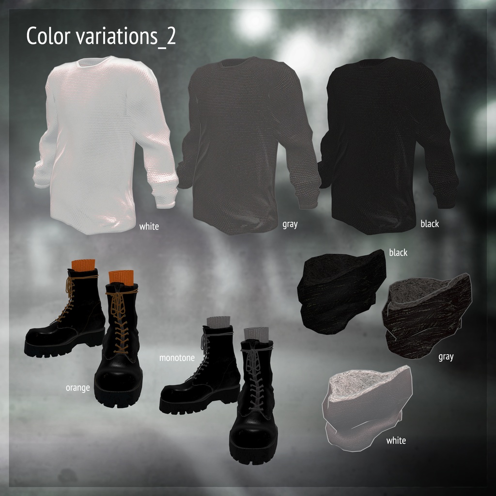 ColdNoize - VRChat Men's Clothing / CP9