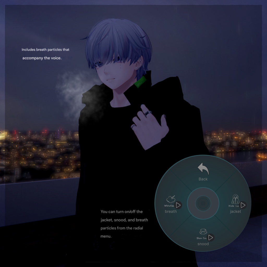 ColdNoize - VRChat Men's Clothing / CP9