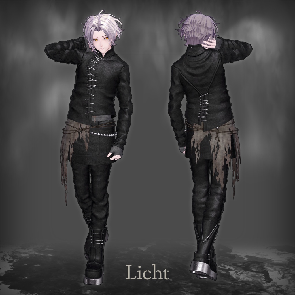 Suturehide Carapace - VRChat Men's Clothing / CP7