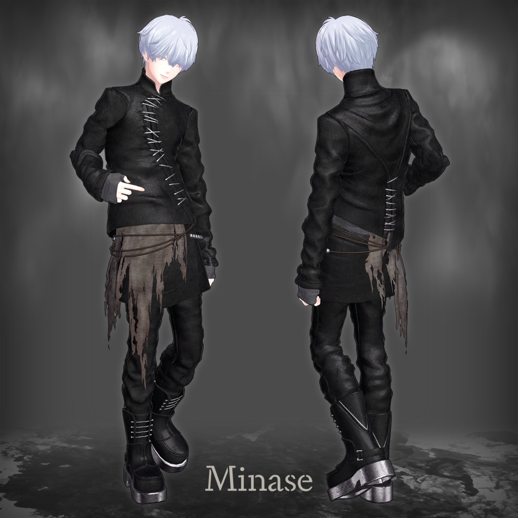 Suturehide Carapace - VRChat Men's Clothing / CP7