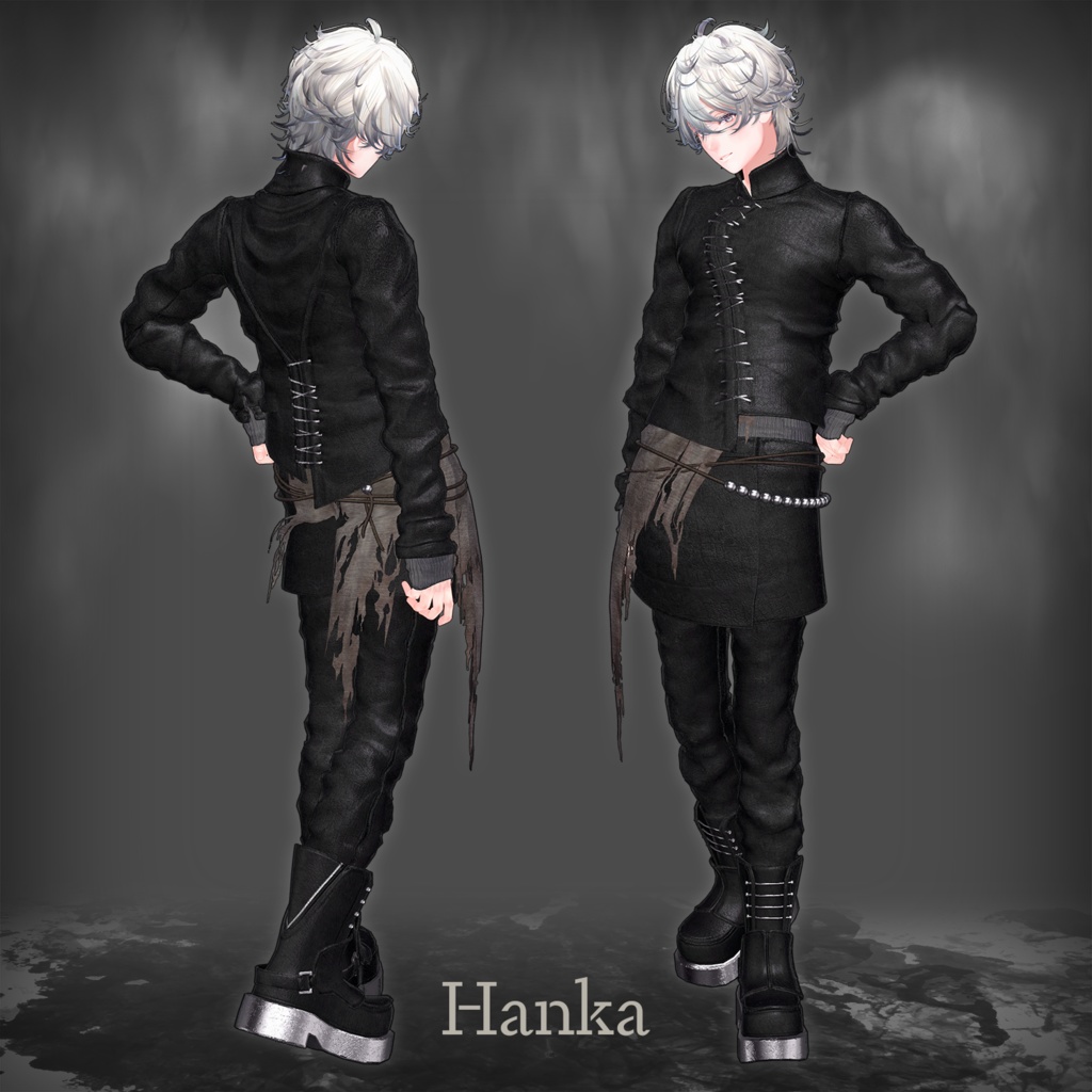 Suturehide Carapace - VRChat Men's Clothing / CP7