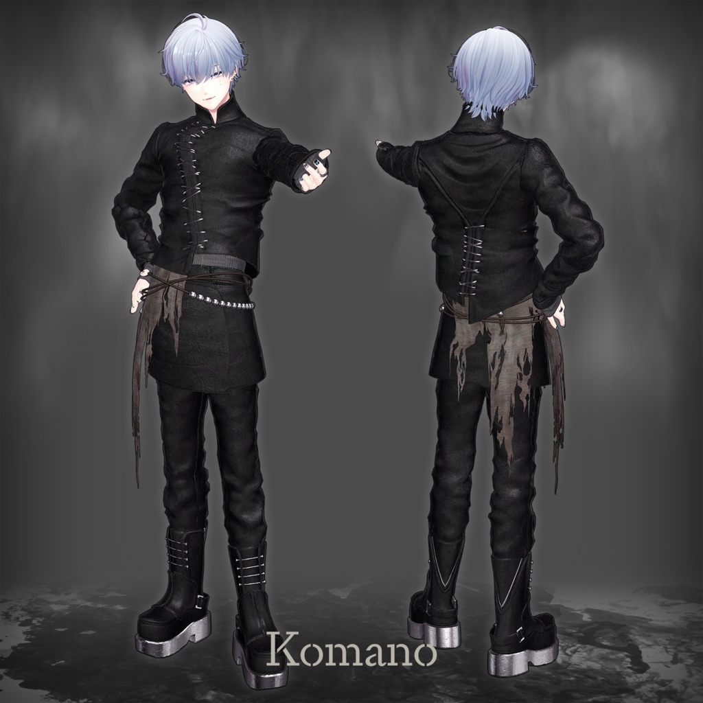 Suturehide Carapace - VRChat Men's Clothing / CP7