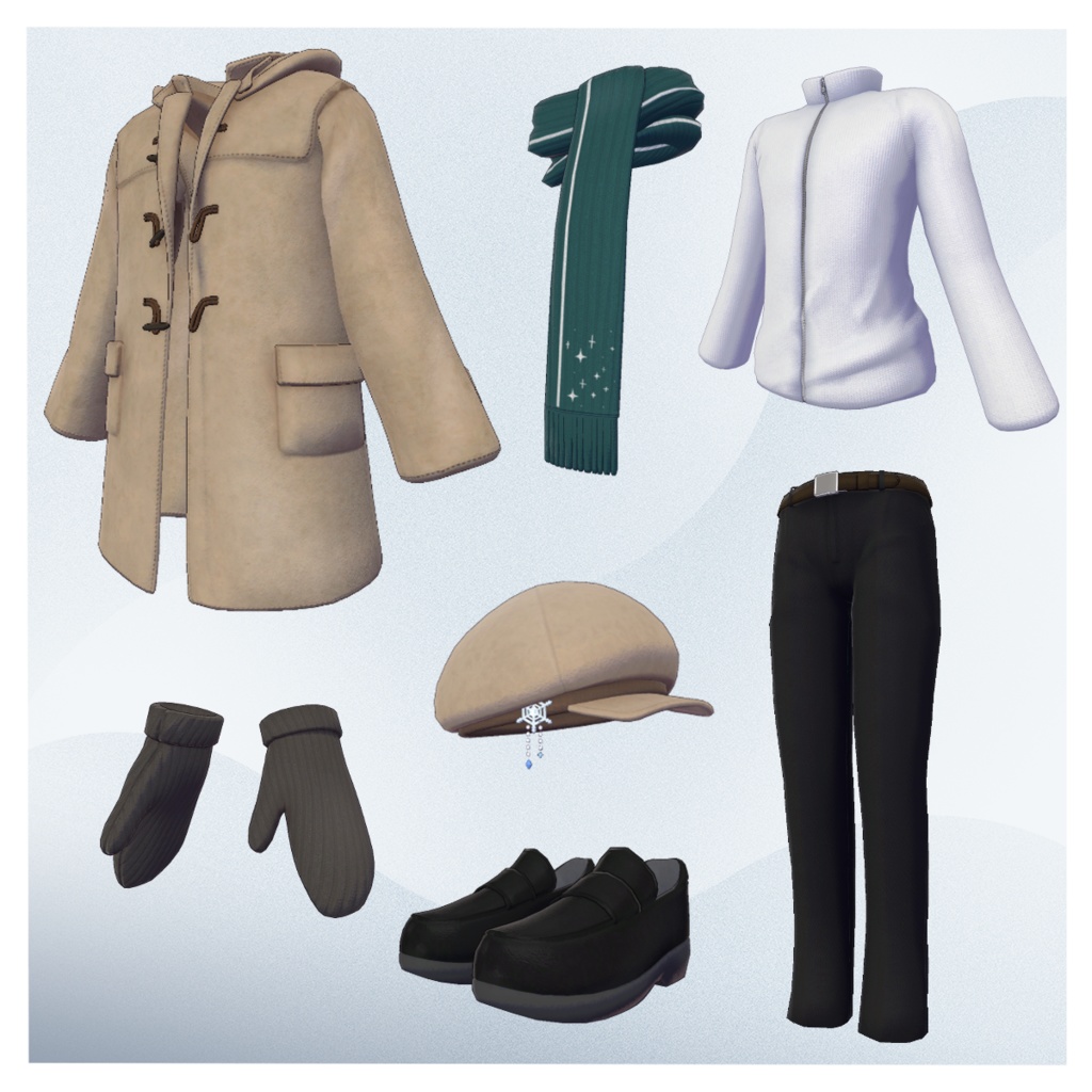 Duffle Fluffe - VRChat Men's Clothing / CP5