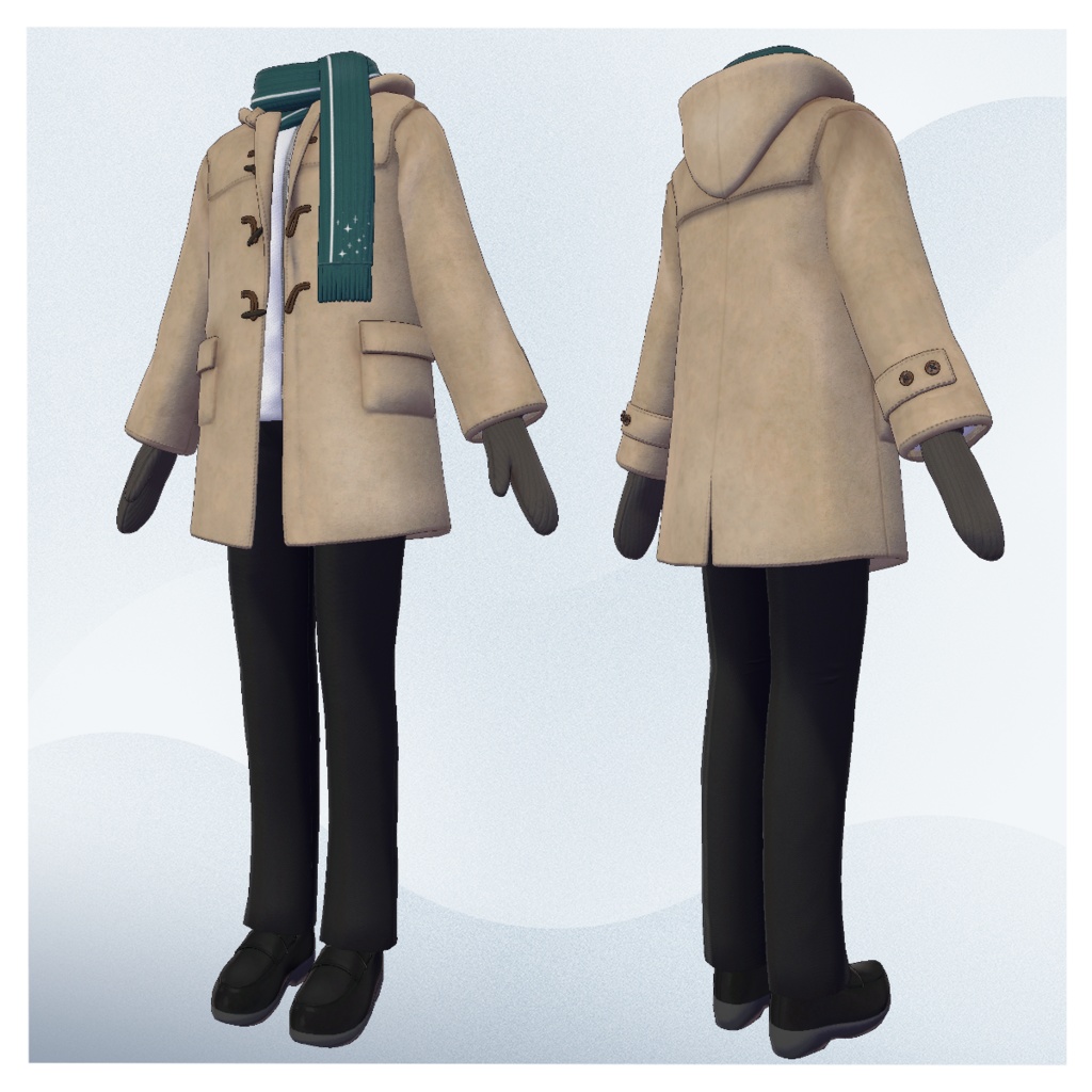 Duffle Fluffe - VRChat Men's Clothing / CP5