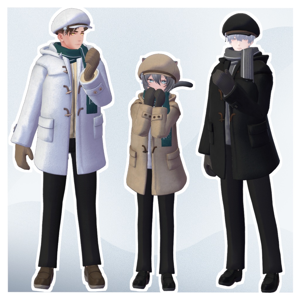 Duffle Fluffe - VRChat Men's Clothing / CP5