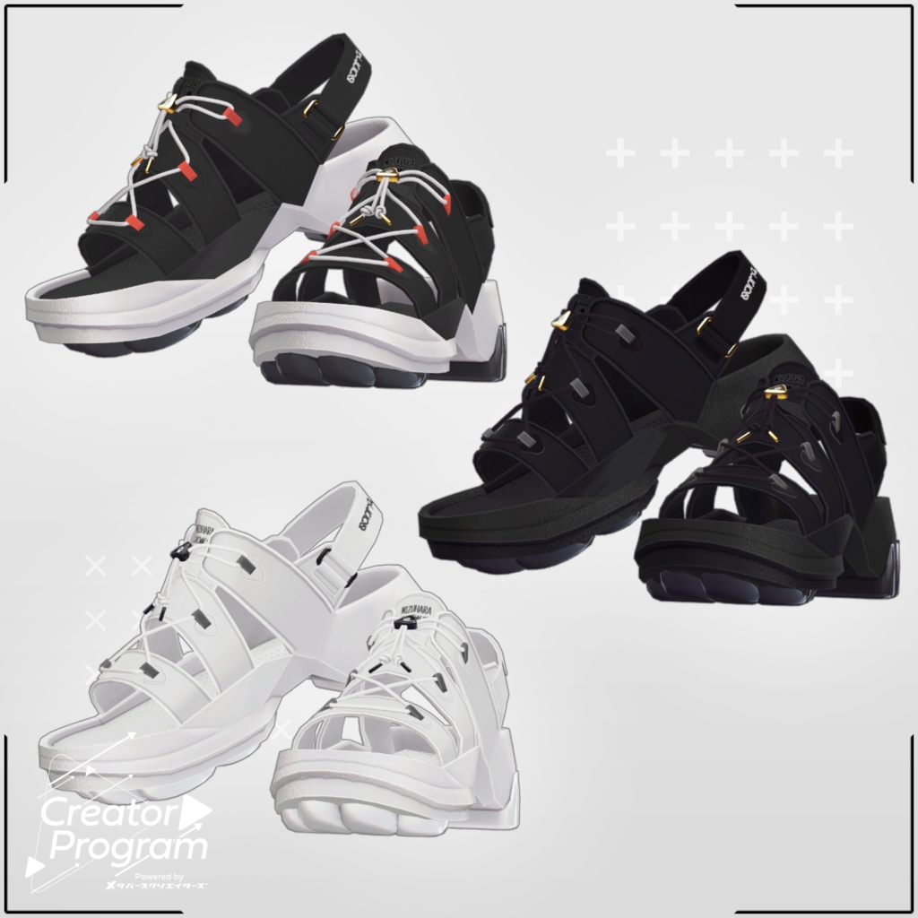 MIZUHARAsandals SandPawPrints / CP6