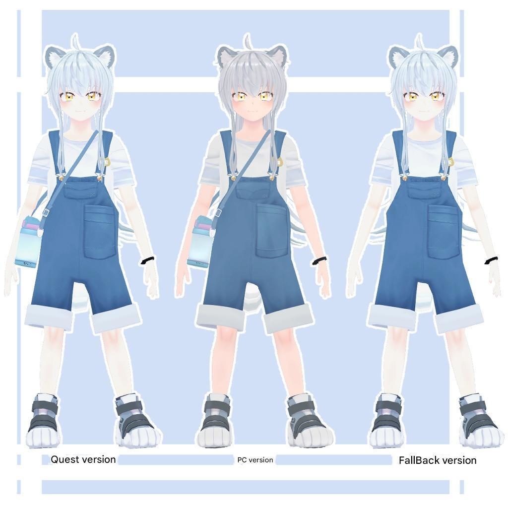 Hyakko the Tiger-boy (PC/Quest-compatible Avatar)