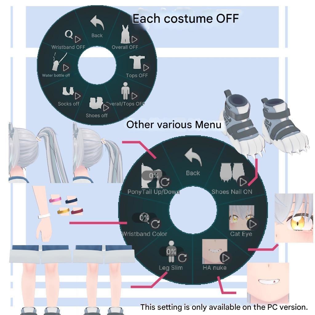 Hyakko the Tiger-boy (PC/Quest-compatible Avatar)