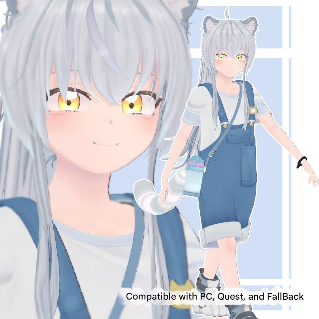 Hyakko the Tiger-boy (PC/Quest-compatible Avatar)