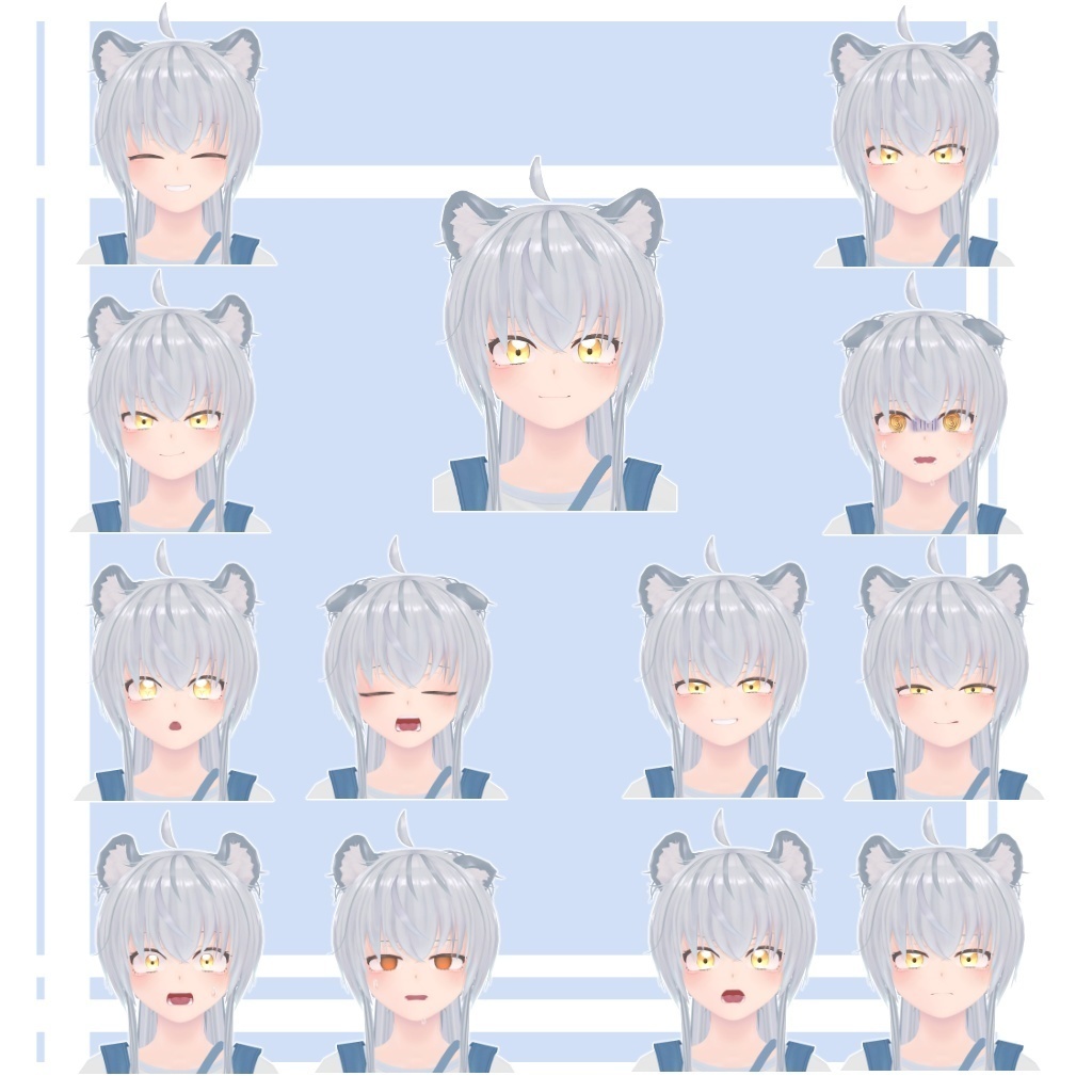 Hyakko the Tiger-boy (PC/Quest-compatible Avatar)