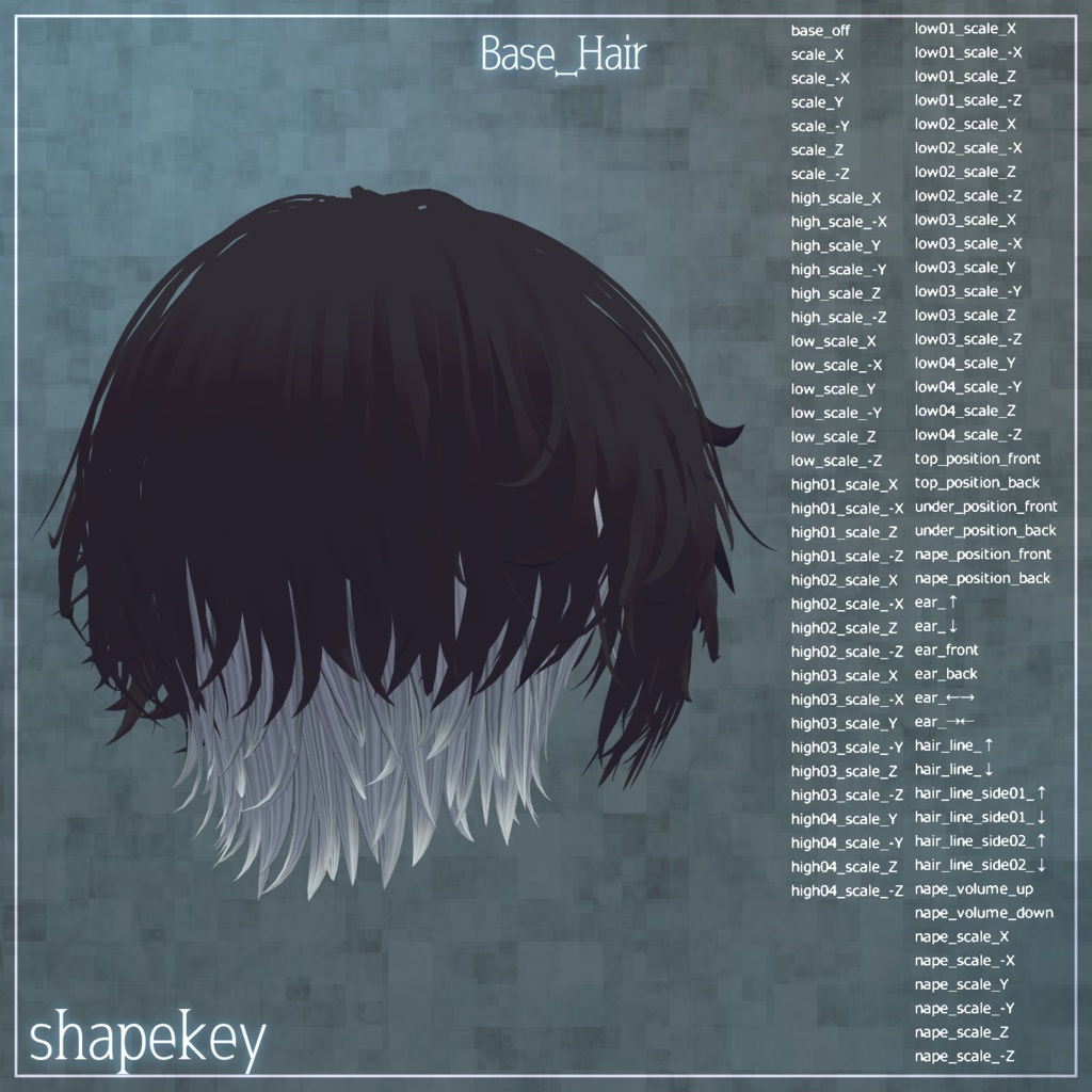 interova - VRChat Hair / CP18