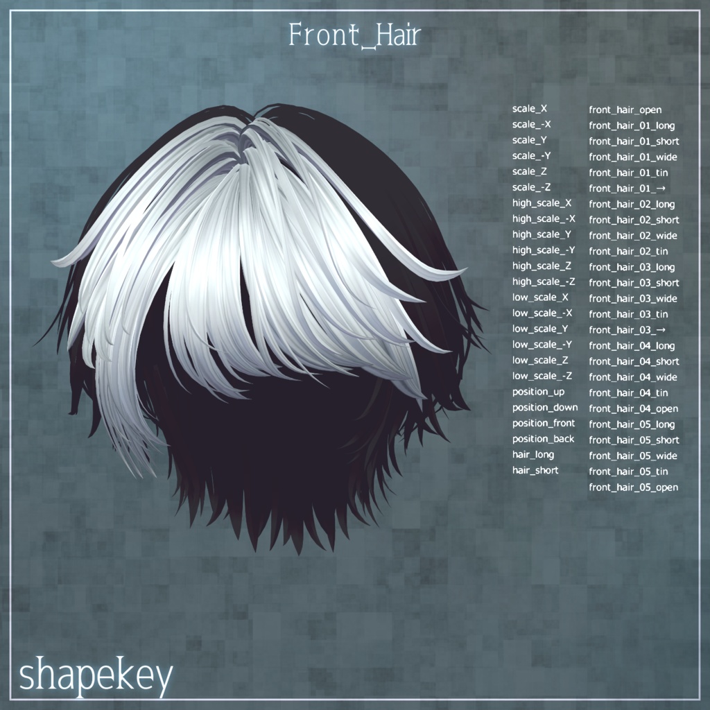 interova - VRChat Hair / CP18