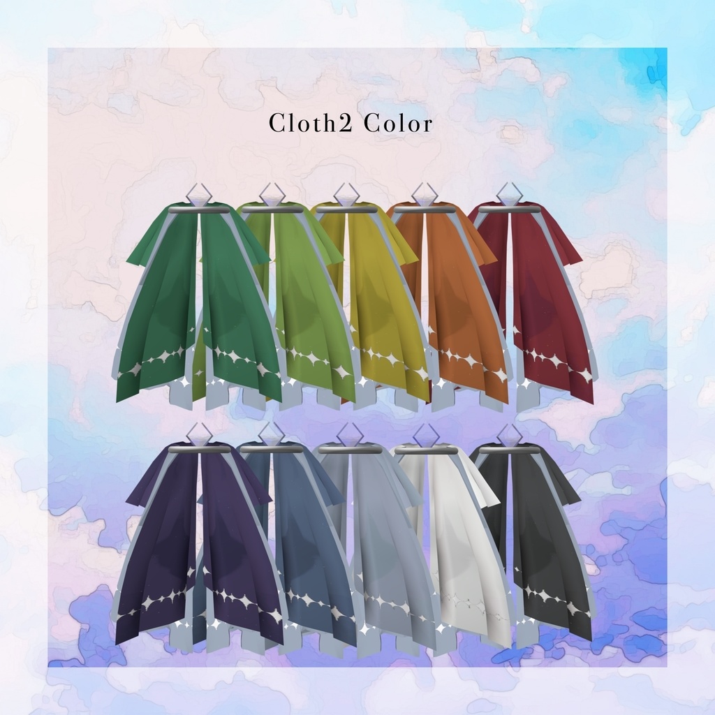 Cloth Wing - VRChat Avatar Accessory / CP26