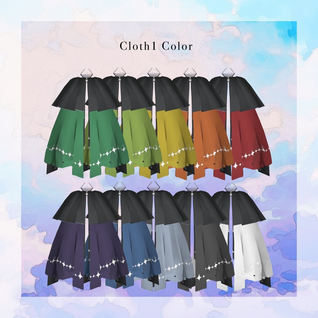 Cloth Wing - VRChat Avatar Accessory / CP26