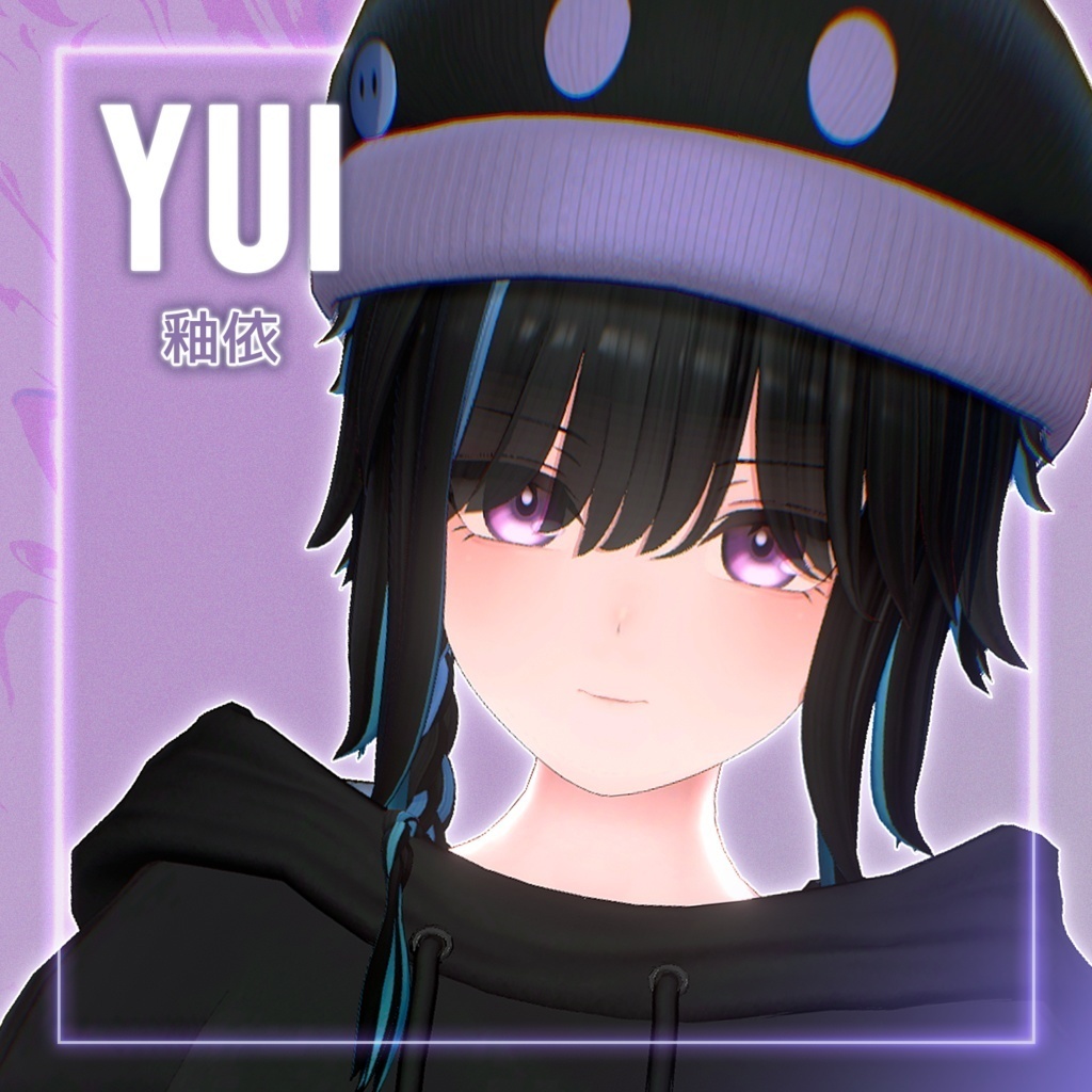 YUI - Original 3D Model for VRChat #釉依3D #YUI3D / AC4