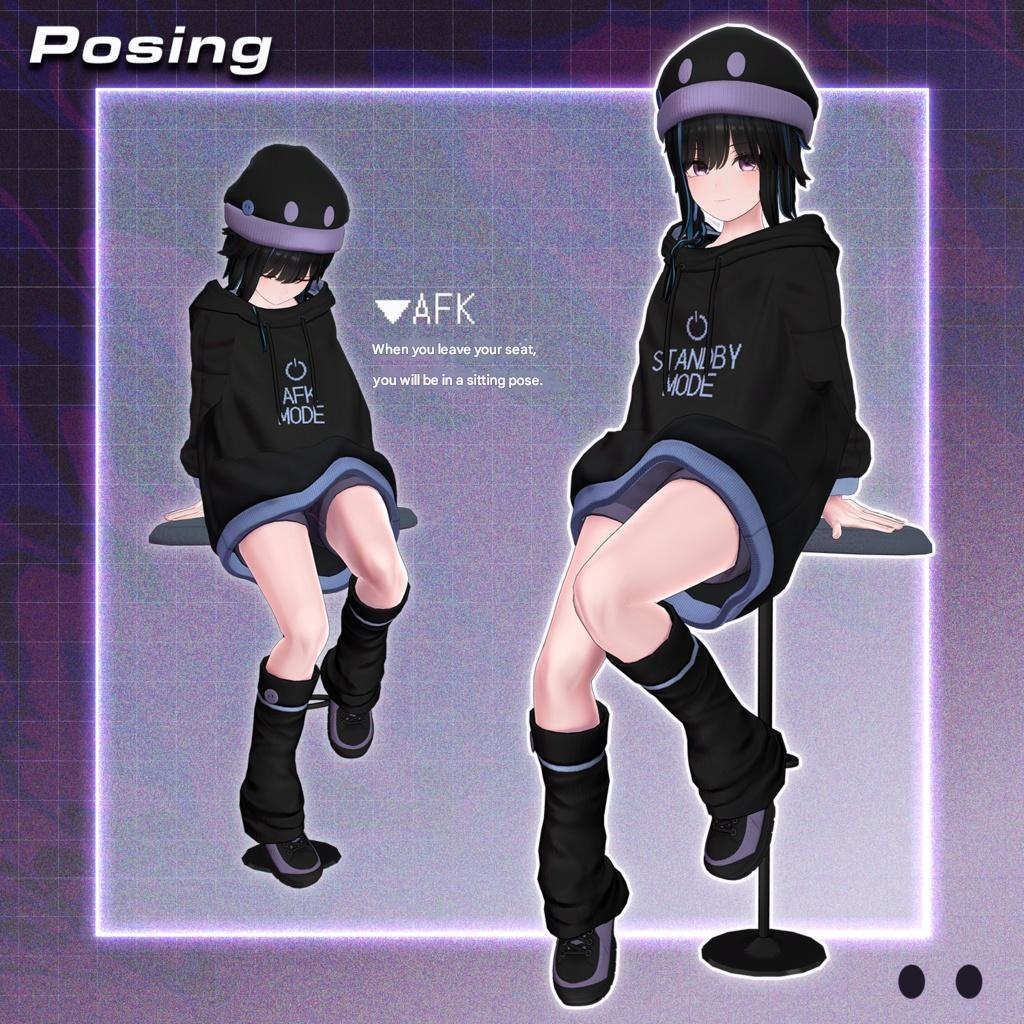 -YUI- - Original 3D Model for VRChat #釉依3D #YUI3D / AC4