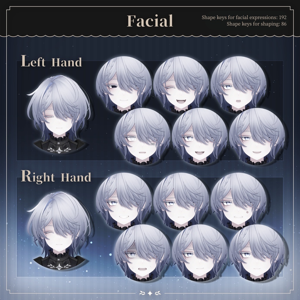 -Shizune- -Original 3D Model for VRChat #雫峰3D #Shizune3D / AC3