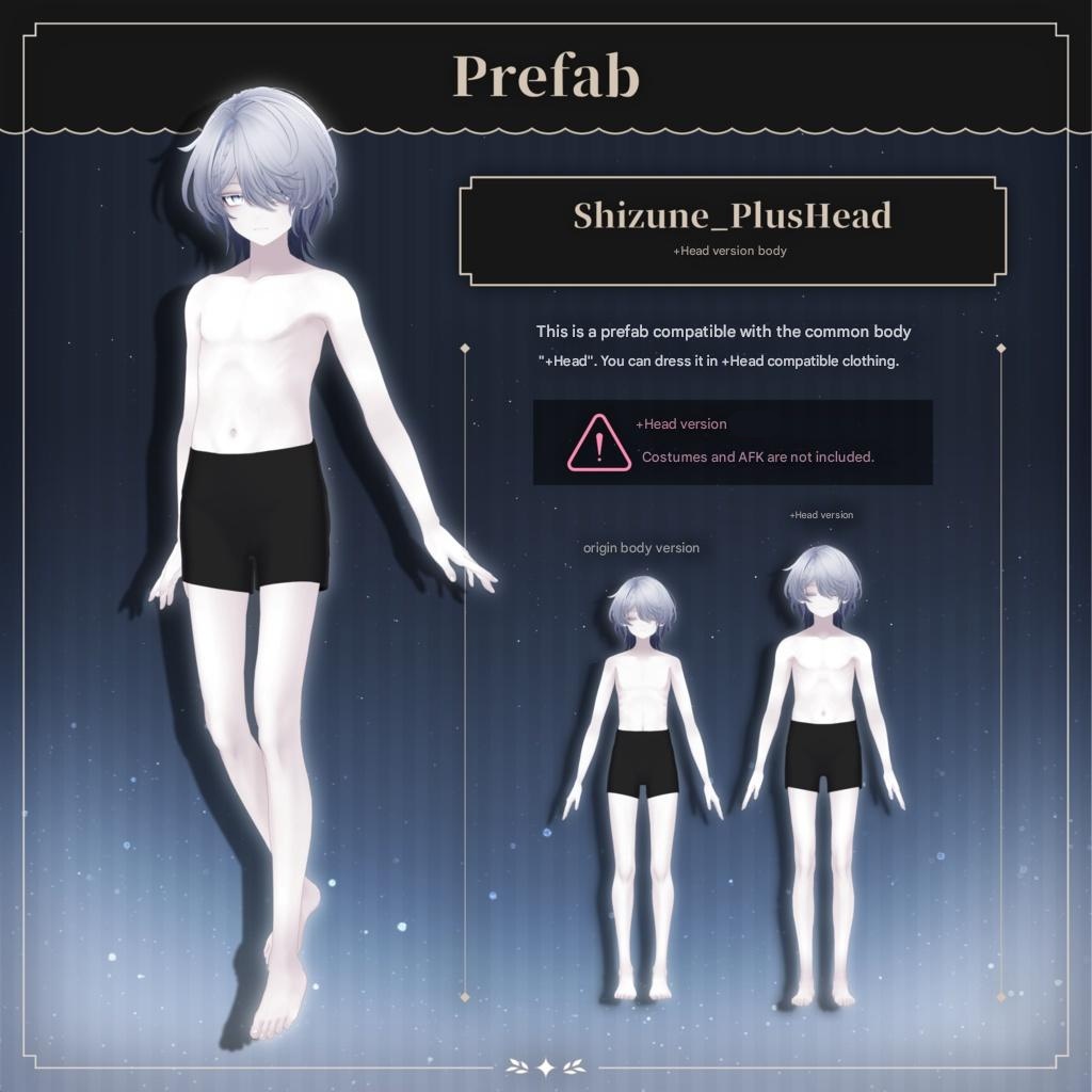 -Shizune- -Original 3D Model for VRChat #雫峰3D #Shizune3D / AC3