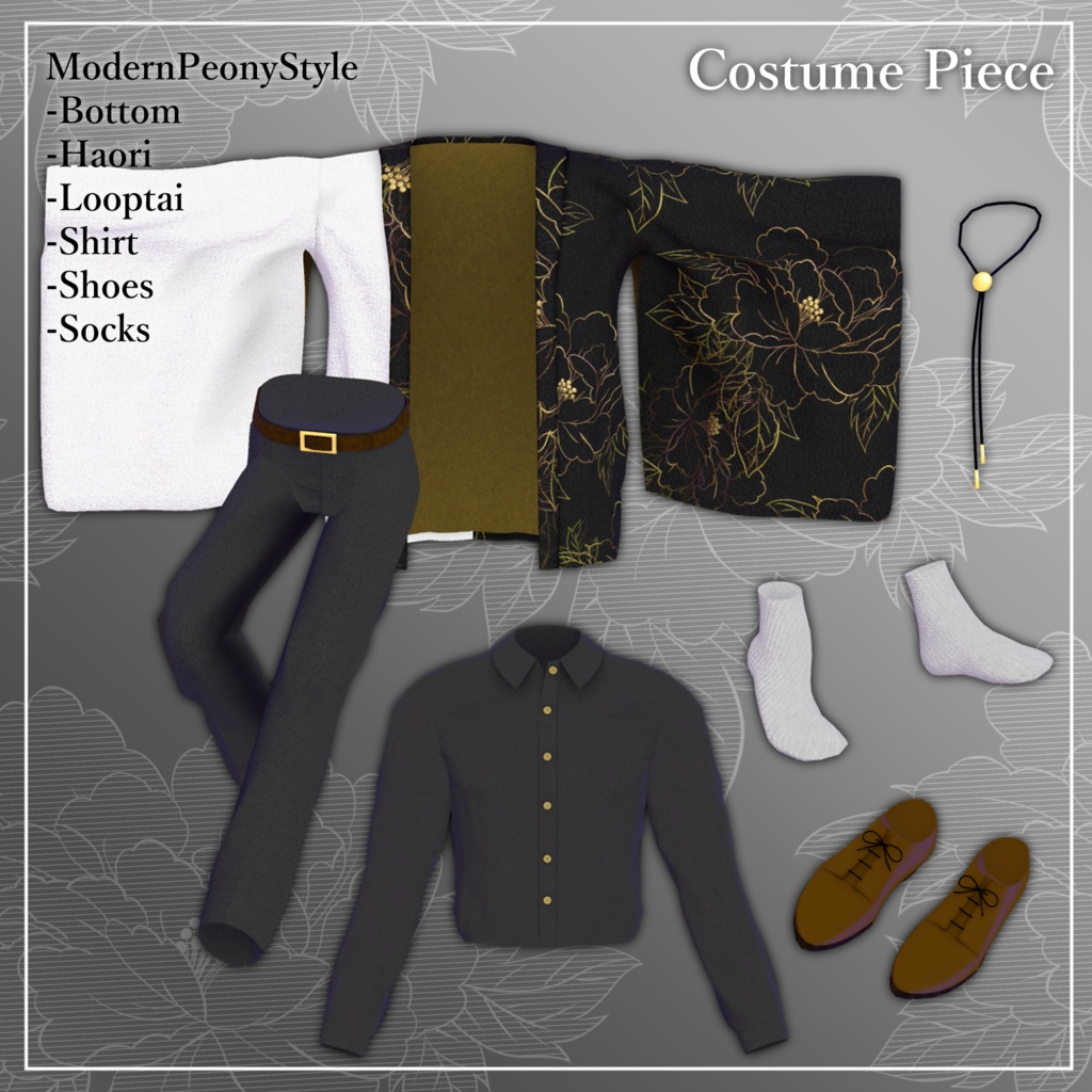 ModernPeonyStyle - VRChat Men's Clothing / CP39