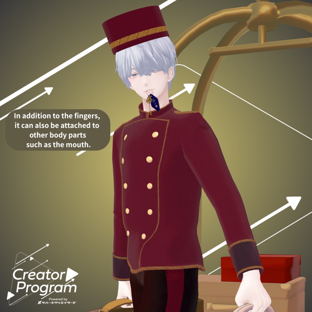 Room404 Check-In Confidential (Luggage cart & Keys included!) / CP9