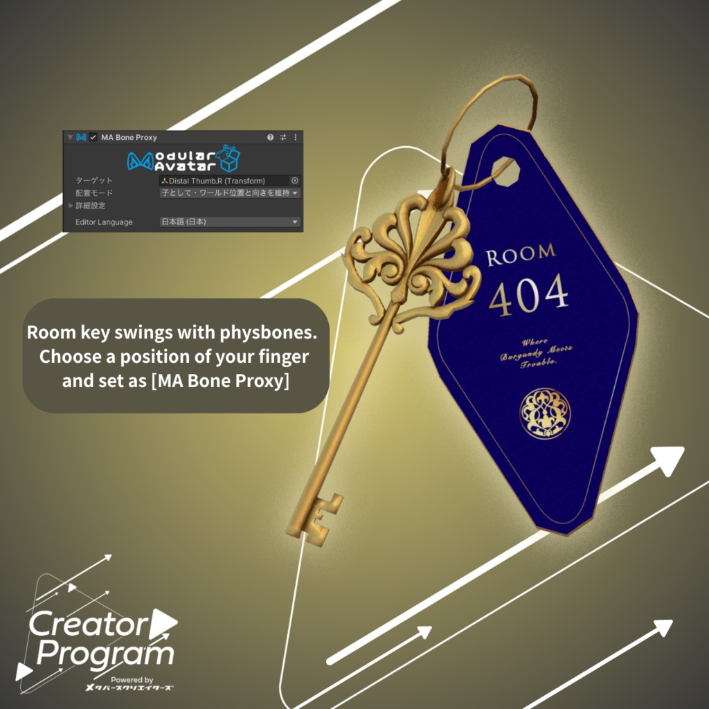 Room404 Check-In Confidential (Luggage cart & Keys included!) / CP9