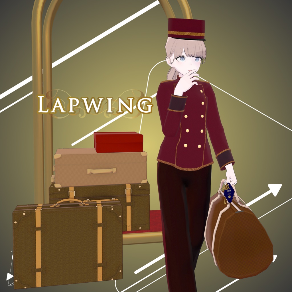 Room404 Check-In Confidential (Luggage cart & Keys included!) / CP9