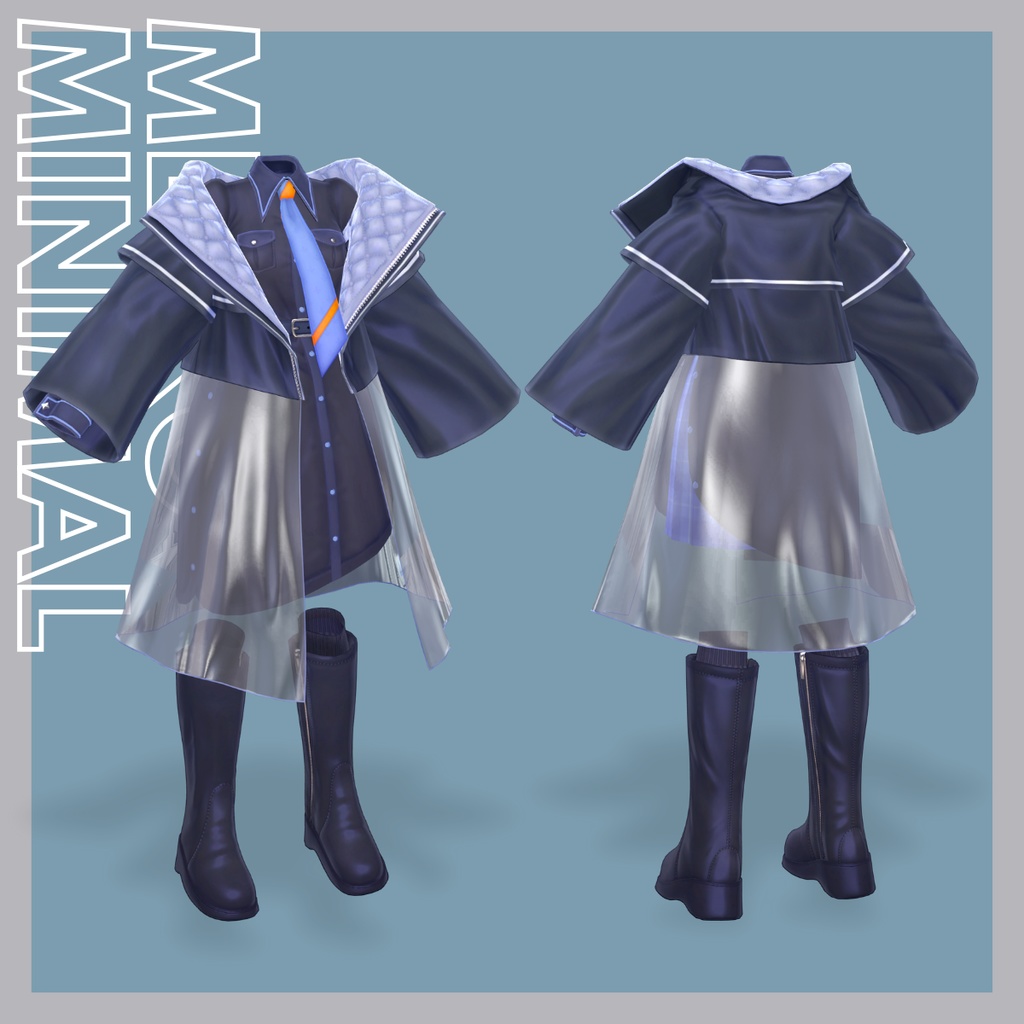 MetroMinimal - VRChat Women's Clothing / CP31