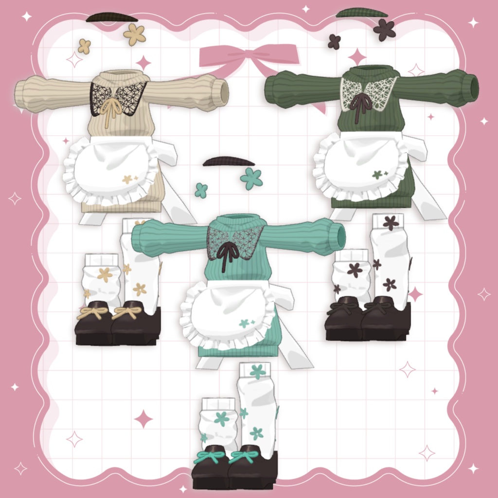 Sweet Petal - VRChat Women's Clothing / CP40