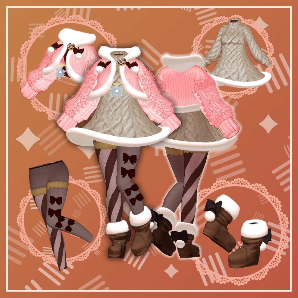 Bonbonamour - VRChat Women's Clothing / CP2