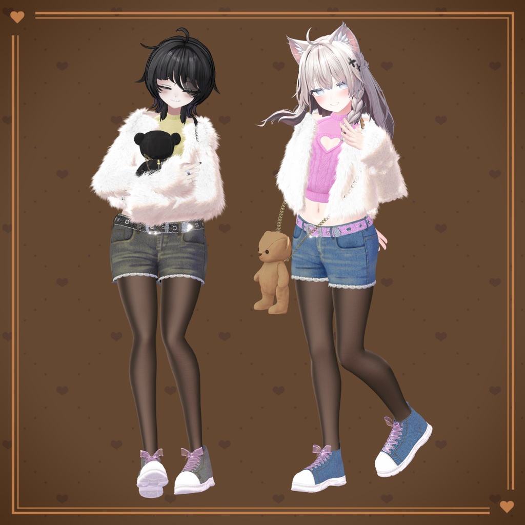 SugarDripFuzzy - VRChat Women's Clothing / CP33