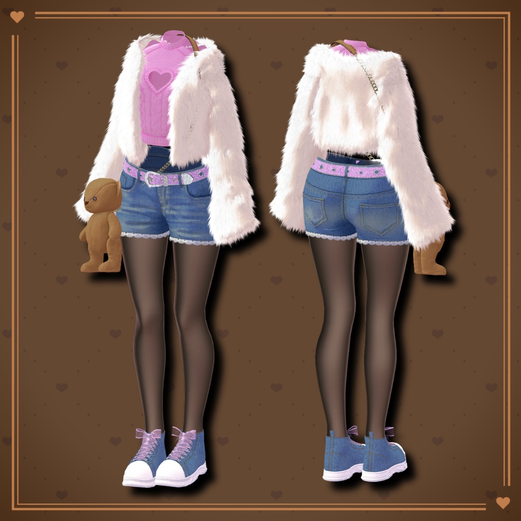 SugarDripFuzzy - VRChat Women's Clothing / CP33