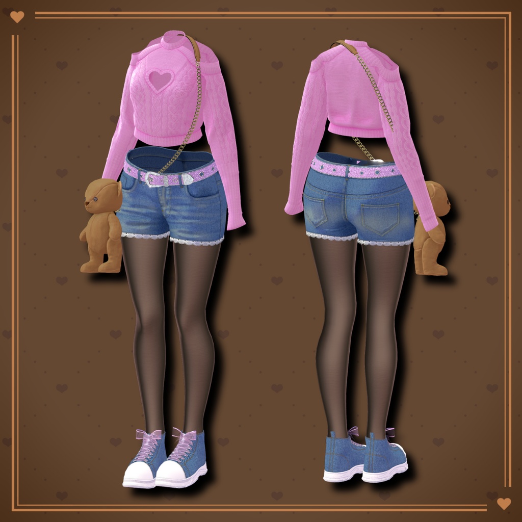 SugarDripFuzzy - VRChat Women's Clothing / CP33
