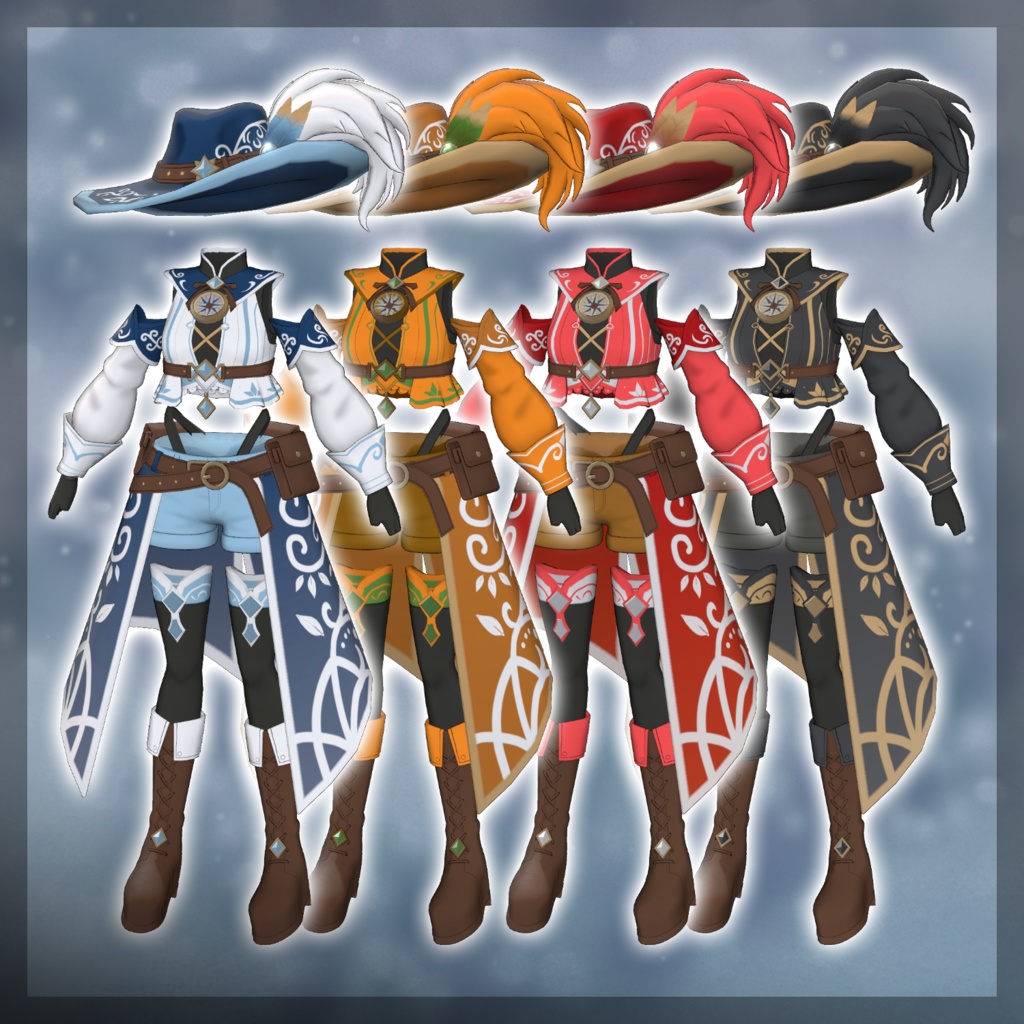 AzurTraveler - VRChat Women's Clothing / CP42