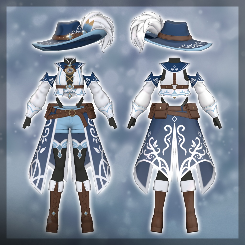 AzurTraveler - VRChat Women's Clothing / CP42