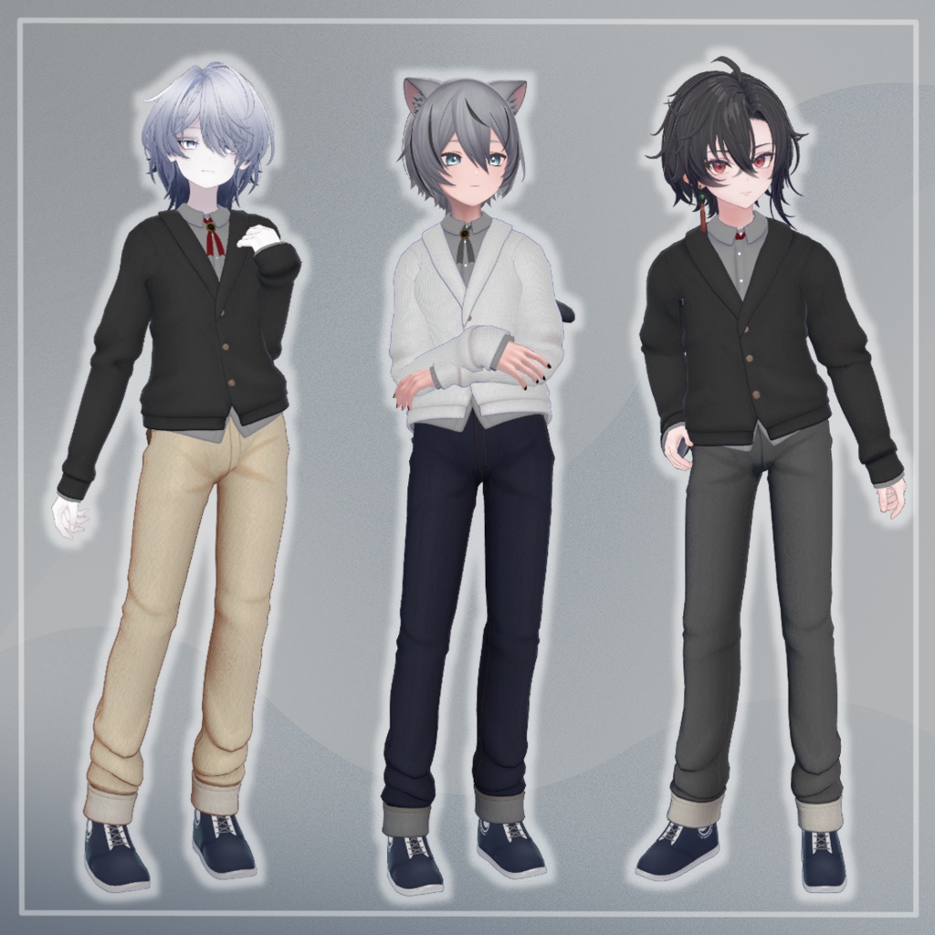 Cardigan UrbanKnit - VRChat Men's Clothing / CP5