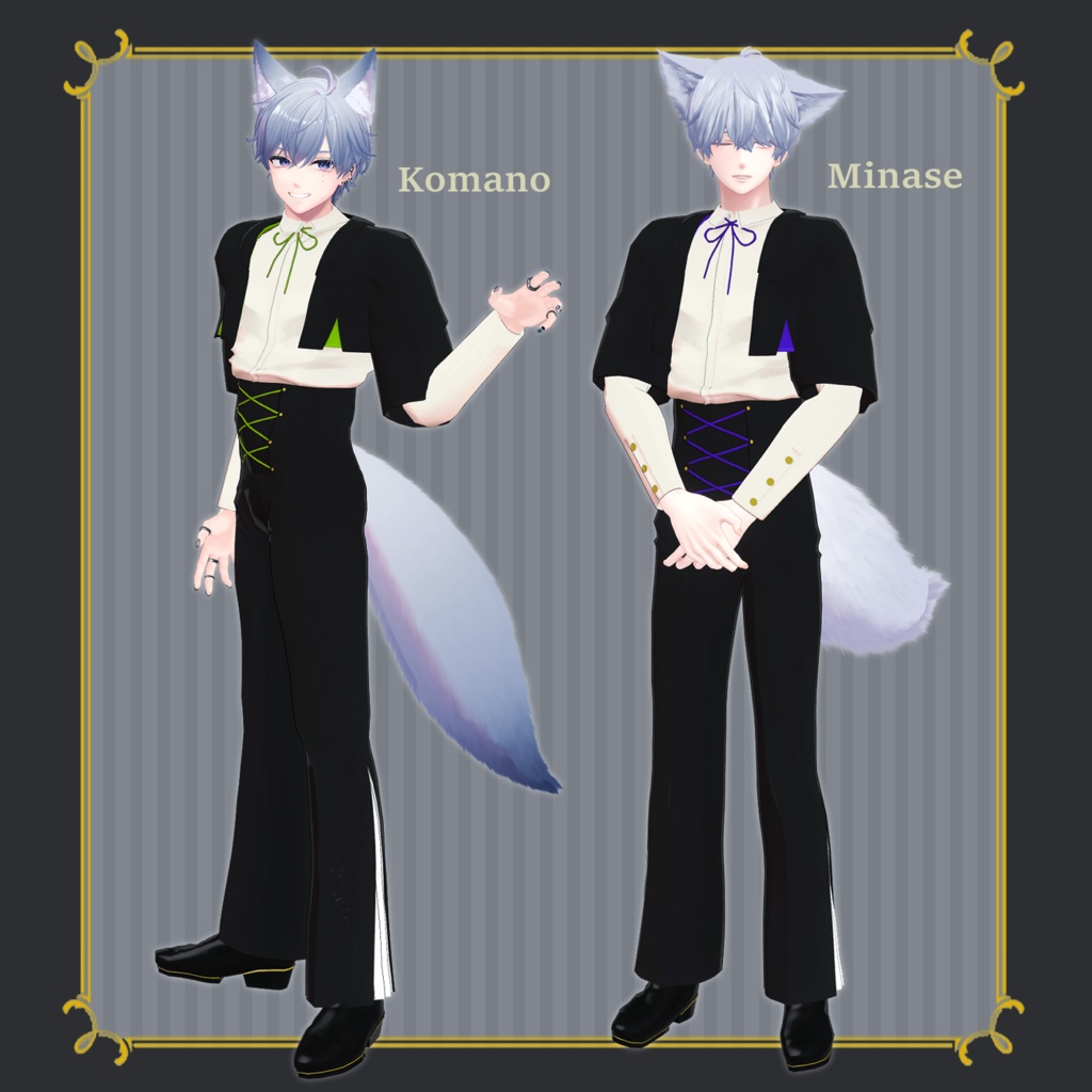 MidnightMode - VRChat Men's Clothing / CP24