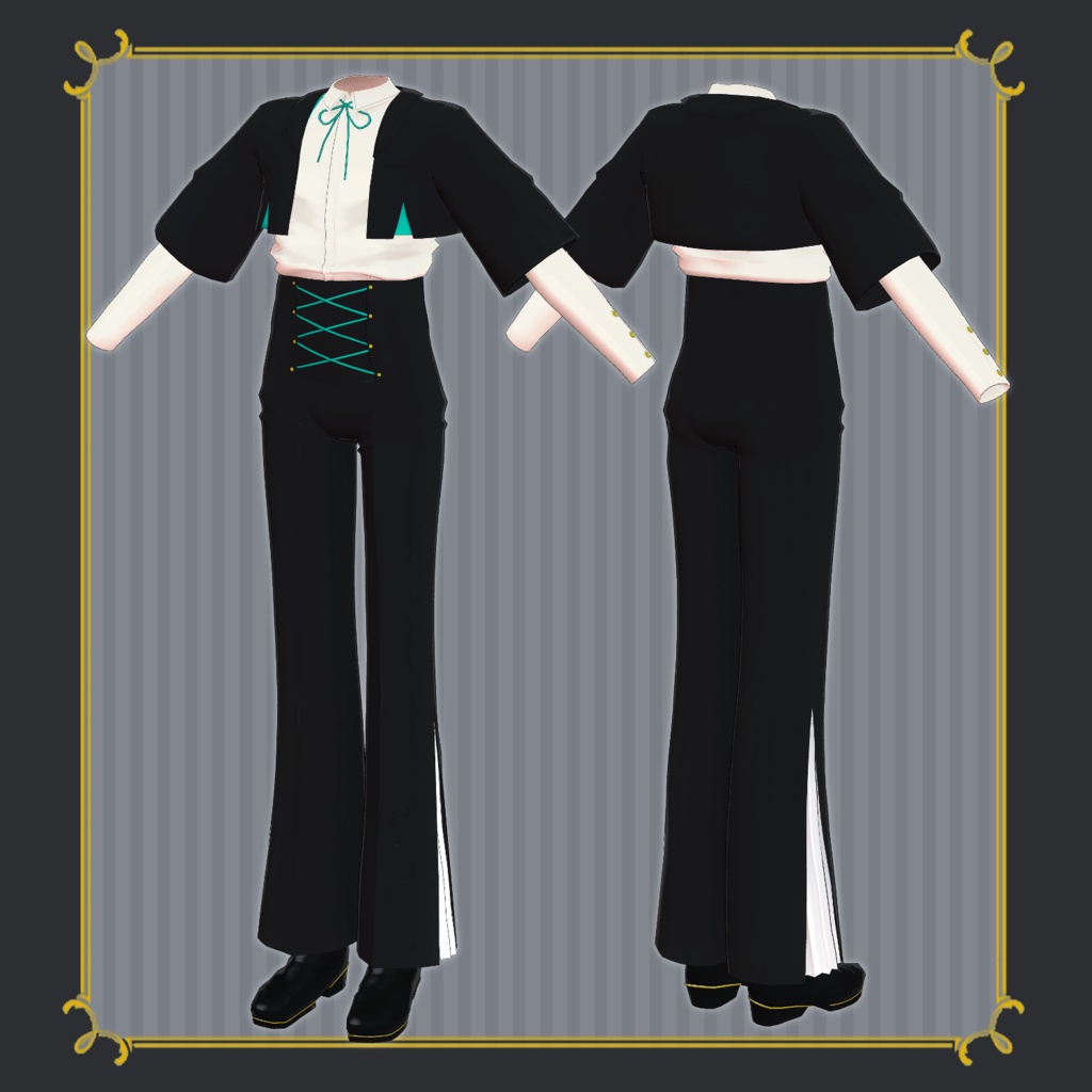 MidnightMode - VRChat Men's Clothing / CP24