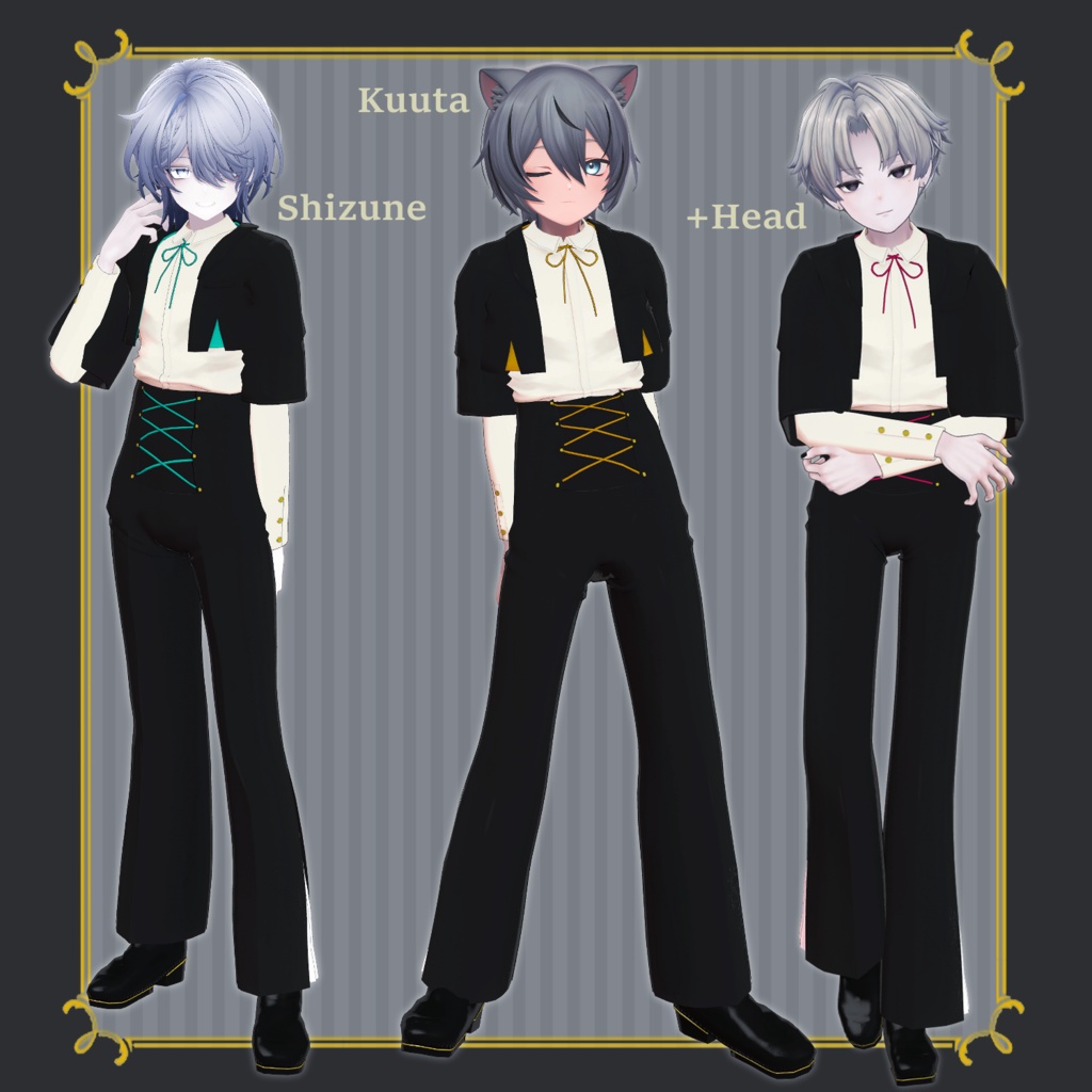 MidnightMode - VRChat Men's Clothing / CP24