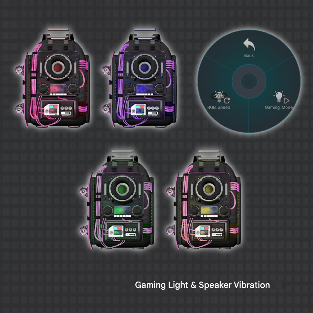 CYBER_LOUDRIG - VRChat Gimmicky Avatar Accessory / CP43