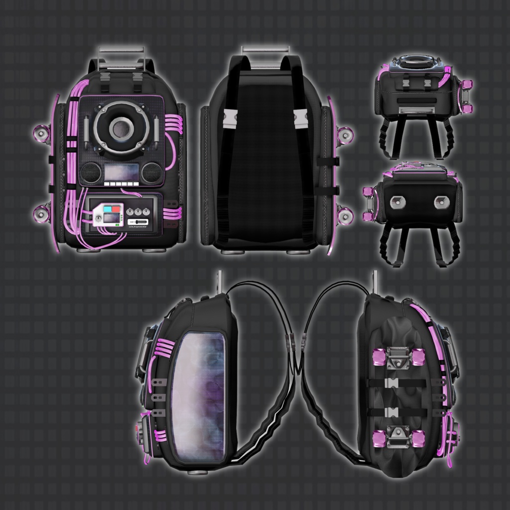 CYBER_LOUDRIG - VRChat Gimmicky Avatar Accessory / CP43