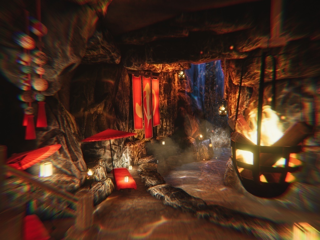 【VRChat World】Kagaribi Onsen (Quest & PC)