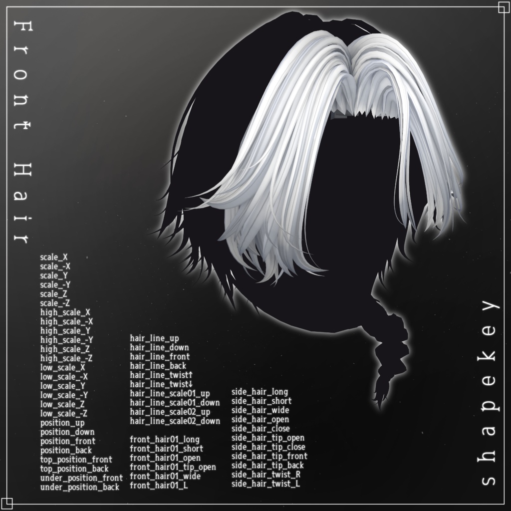 albampana - VRChat Hair / CP18