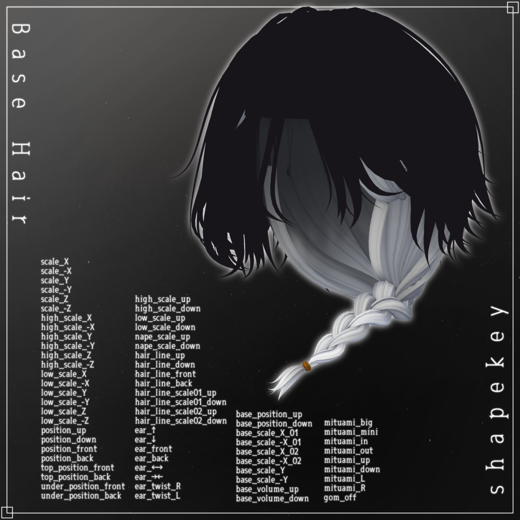 albampana - VRChat Hair / CP18