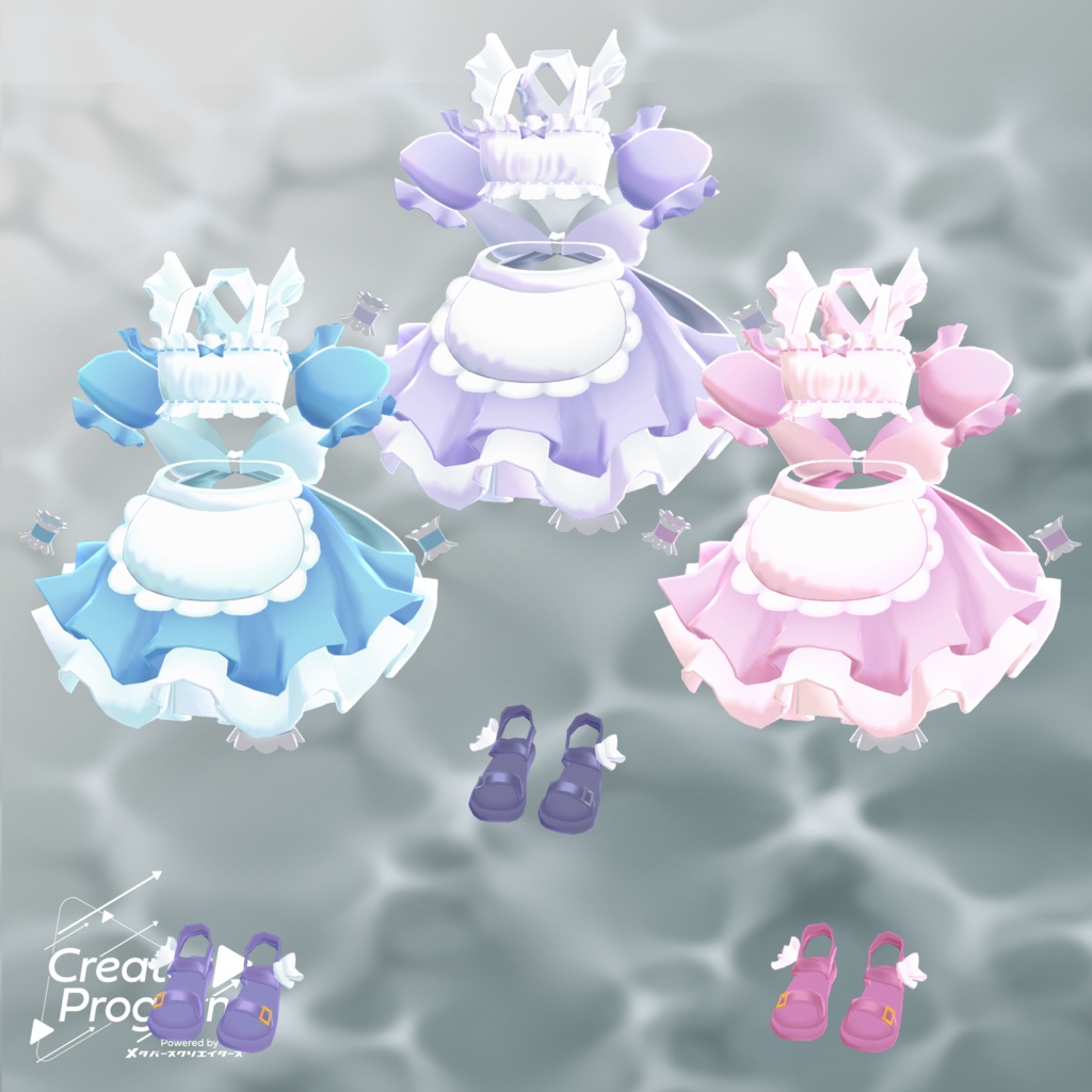 SwiMaid Swimsuit - VRChat Women's Clothing / CP3