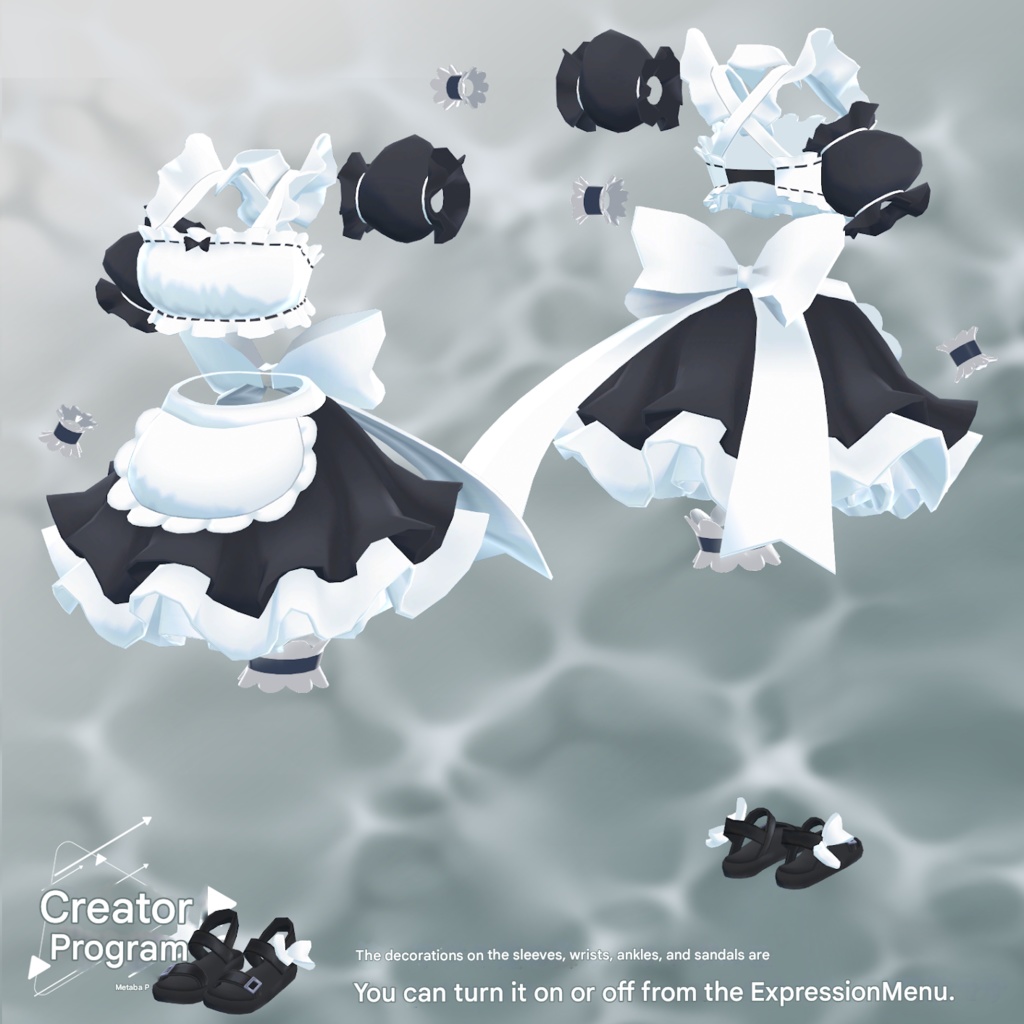 SwiMaid Swimsuit - VRChat Women's Clothing / CP3