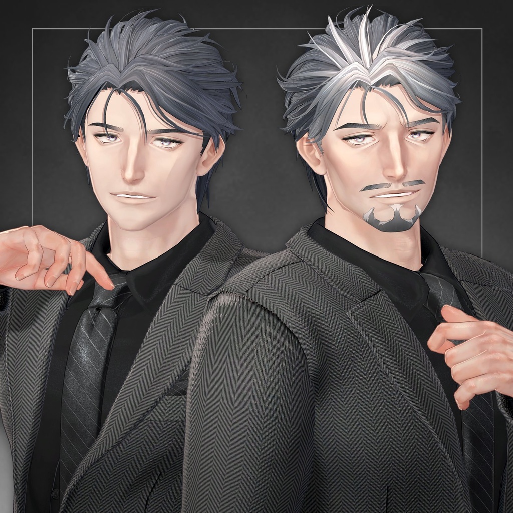 Shidou - Original 3D Model for VRChat (VRC Avatar) #士堂3D #Shidou3D / AC8