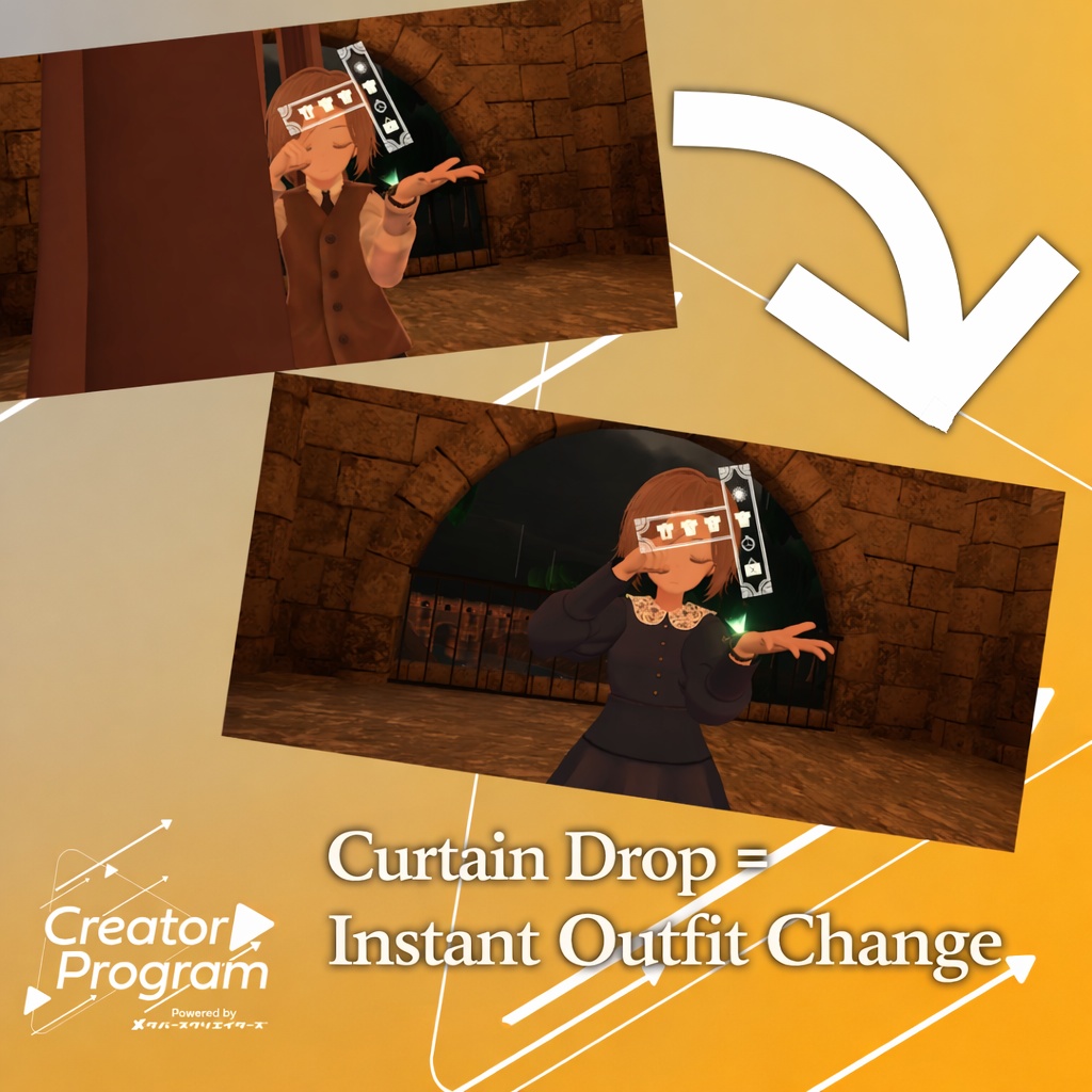 Classic UI - VRChat Gimmicky Avatar Accessory / CP14