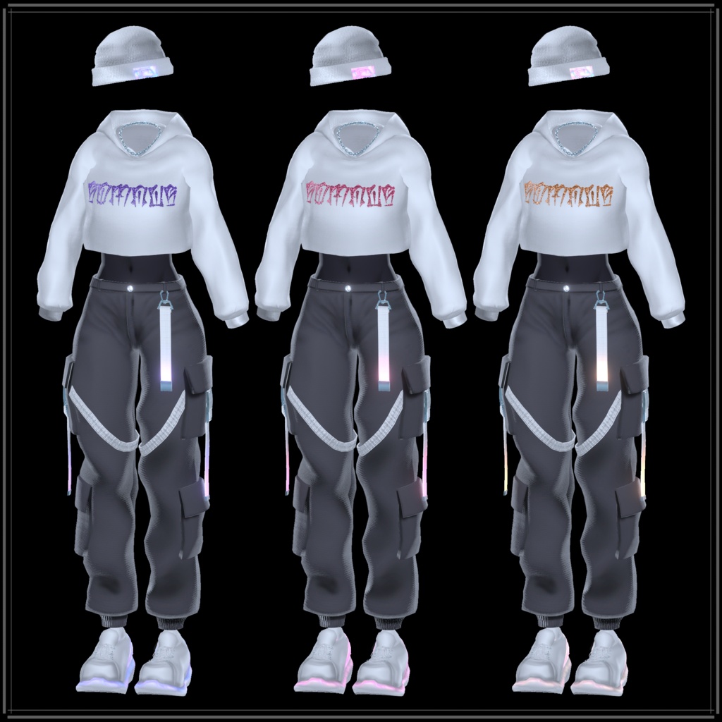 NightFall - VRChat Women's Clothing / CP37
