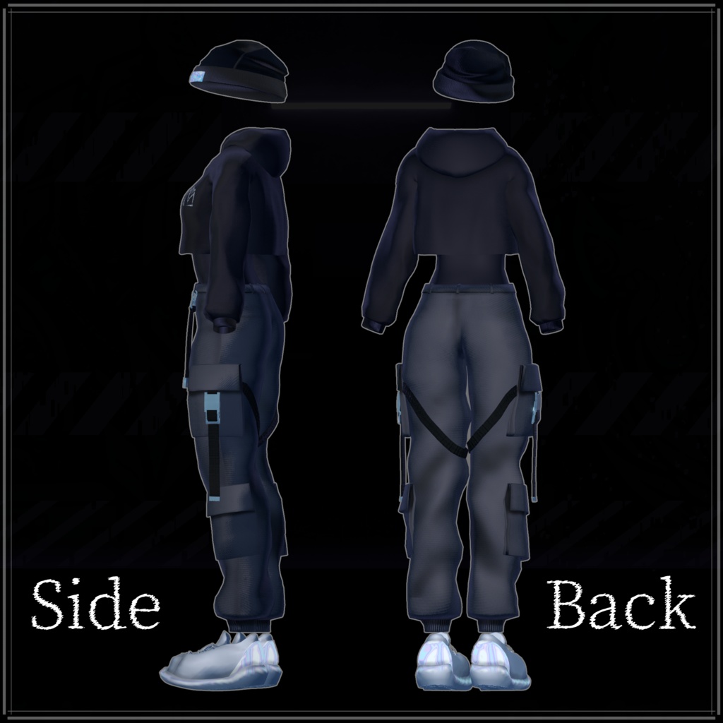 NightFall - VRChat Women's Clothing / CP37